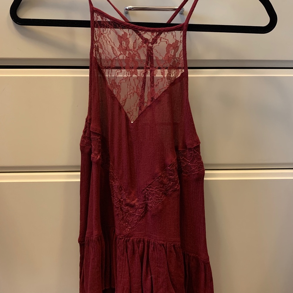 Hollister Red Tank Top